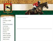 Tablet Screenshot of cesb.com.br